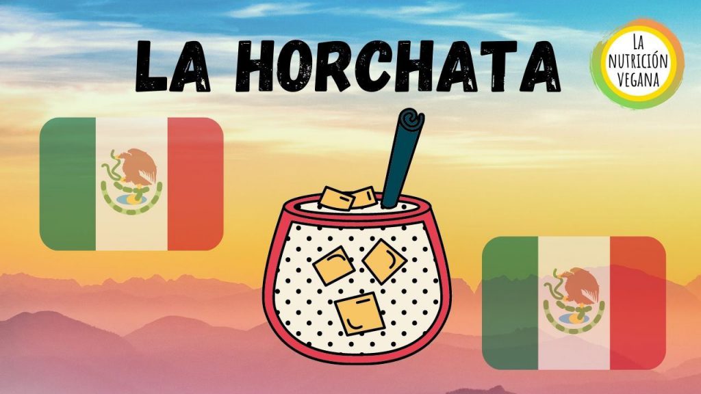 la horchata una bebida mexicana vegana tradicional